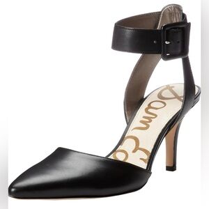 Sam Edelman Okala black genuine leather heels w/box